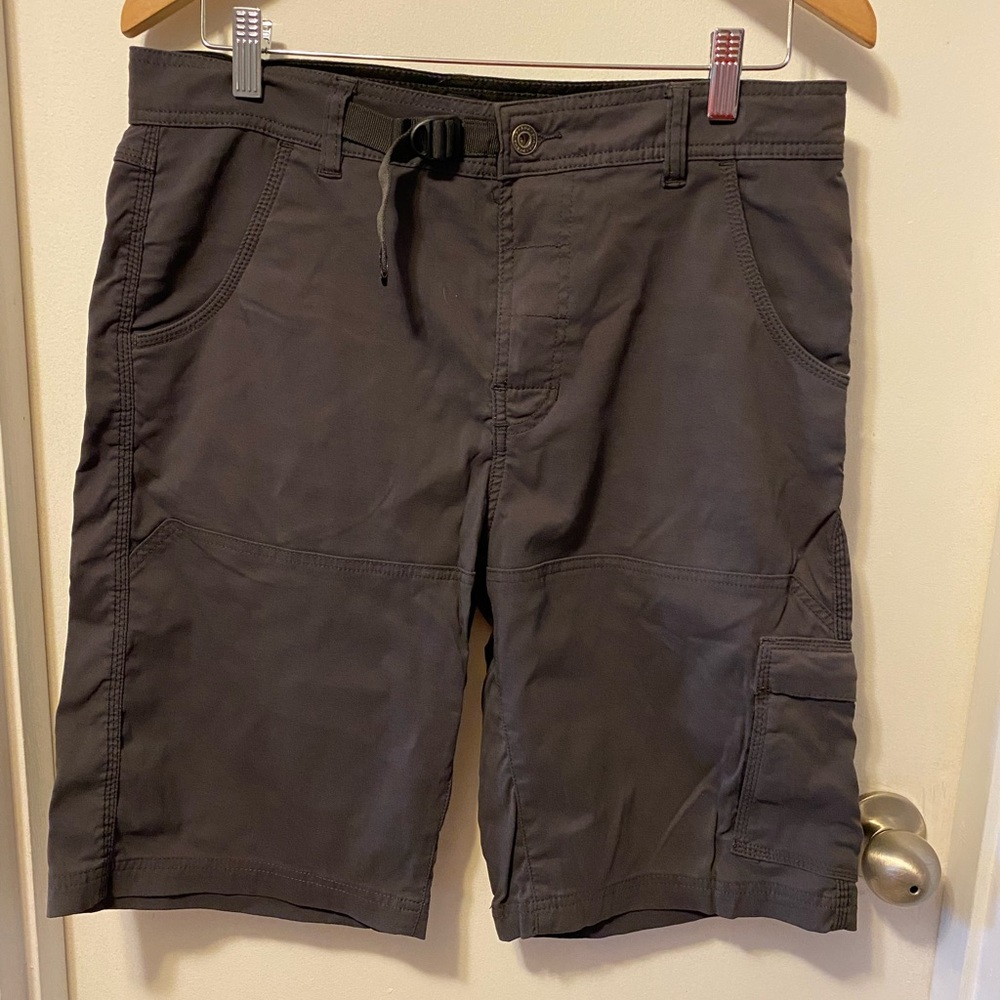 Men’s Prana shorts - charcoal color